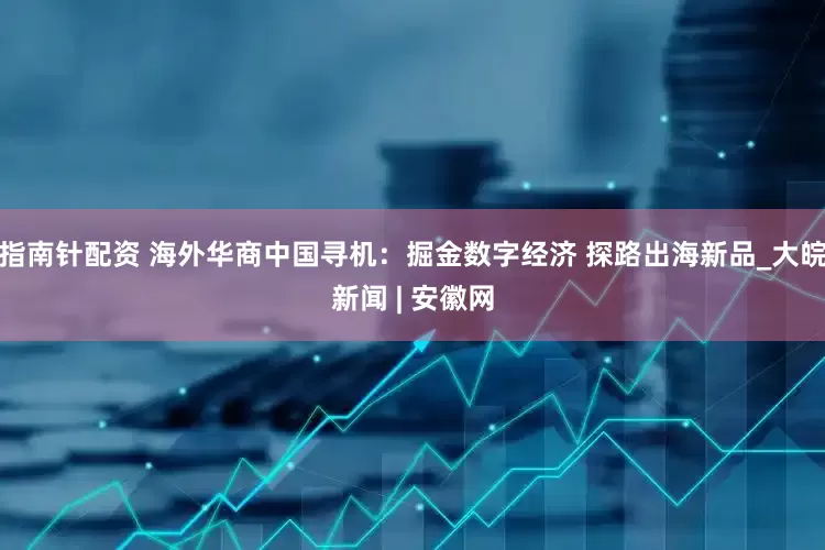 指南针配资 海外华商中国寻机：掘金数字经济 探路出海新品_大皖新闻 | 安徽网