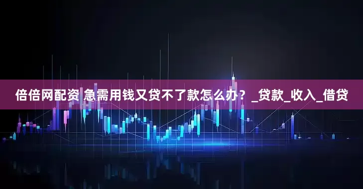 倍倍网配资 急需用钱又贷不了款怎么办？_贷款_收入_借贷