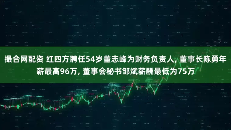 撮合网配资 红四方聘任54岁董志峰为财务负责人, 董事长陈勇年薪最高96万, 董事会秘书邹斌薪酬最低为75万